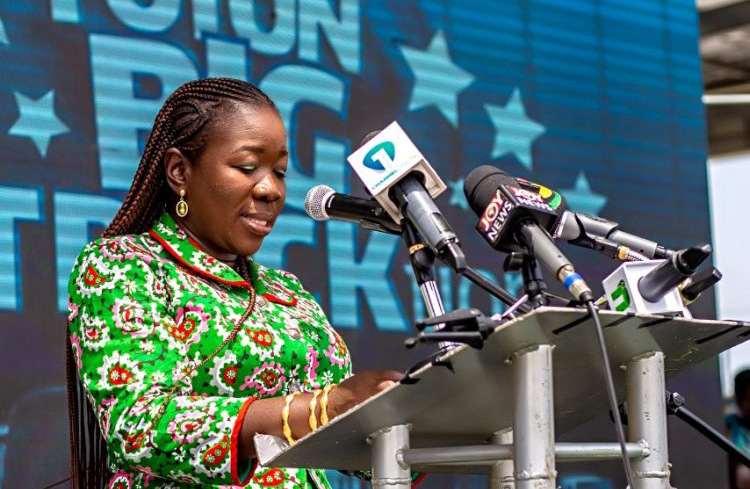 Hon. Elizabeth Ofosu-Adjare, Minister for Trade, Industry and Agribusiness